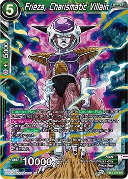 Frieza, Charismatic Villain BT10-075 card from Rise of the Unison Warrior