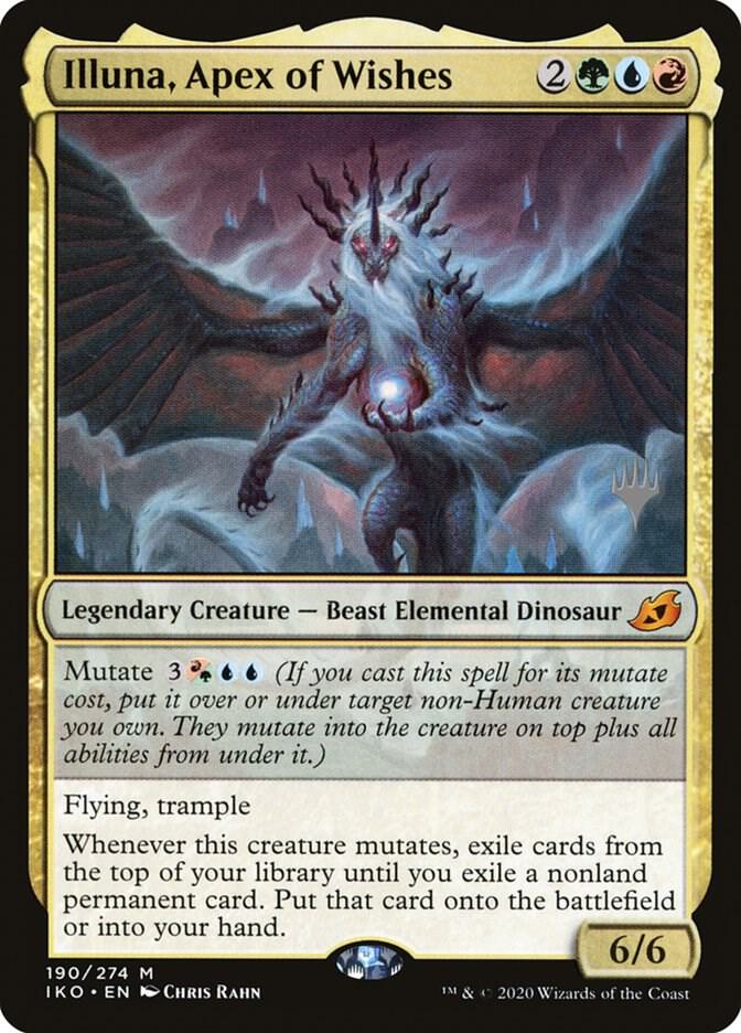 Illuna, Apex of Wishes 190 card from Promo Pack: Ikoria
