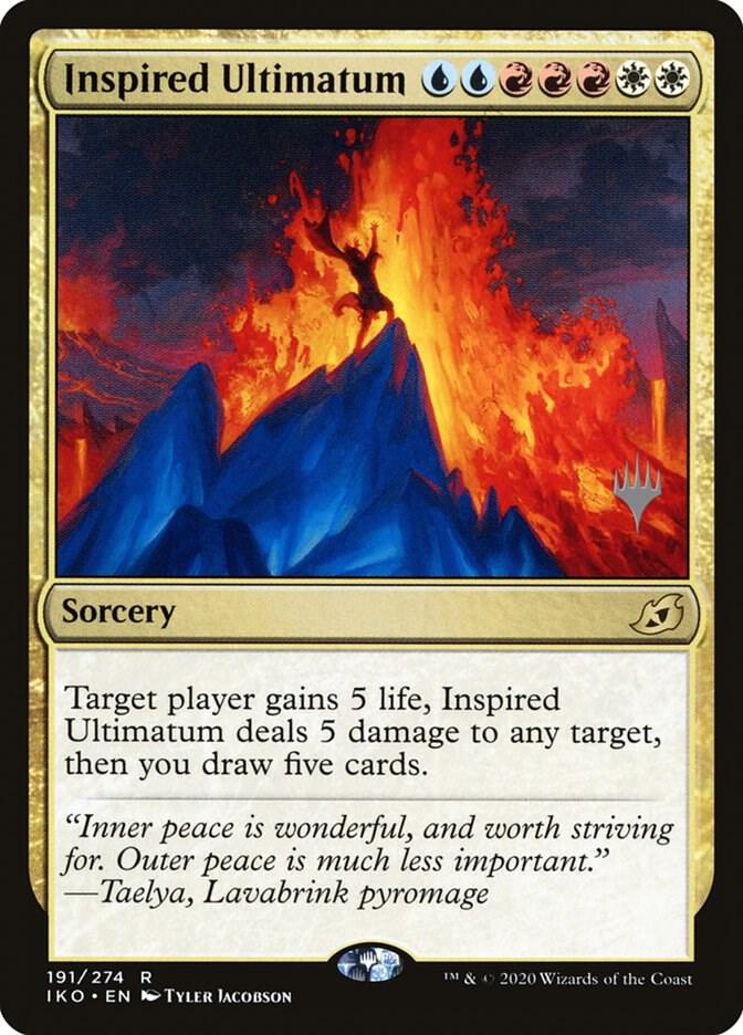 Inspired Ultimatum 191 card from Promo Pack: Ikoria