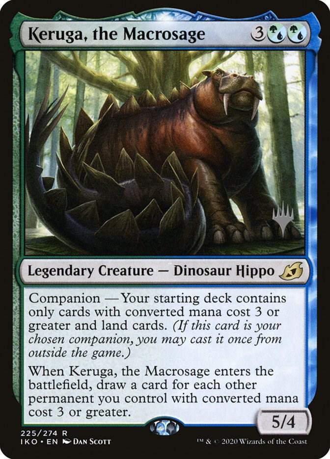 Keruga, the Macrosage 225 card from Promo Pack: Ikoria