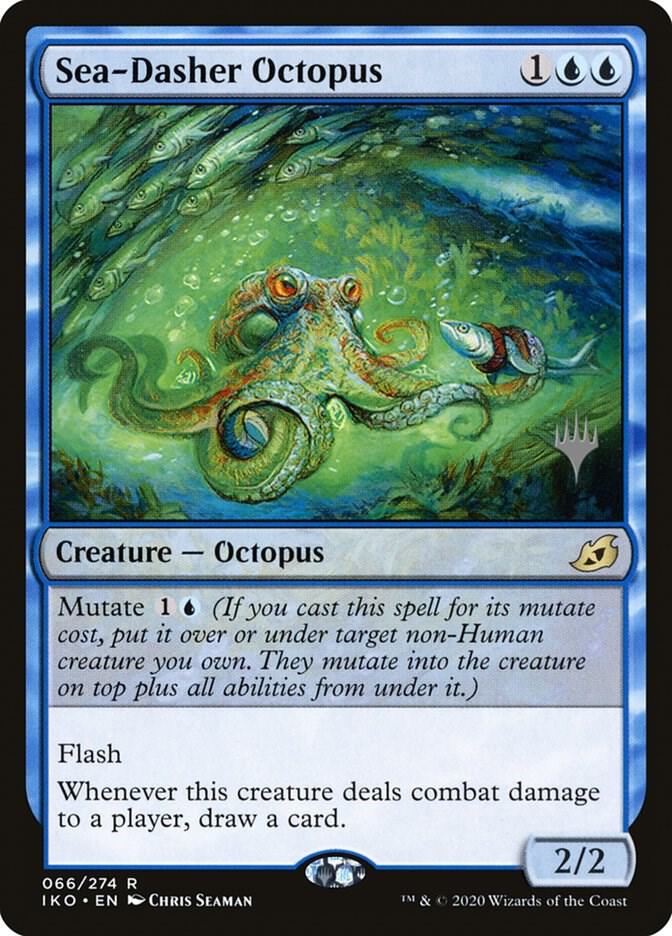 Sea-Dasher Octopus 66 card from Promo Pack: Ikoria
