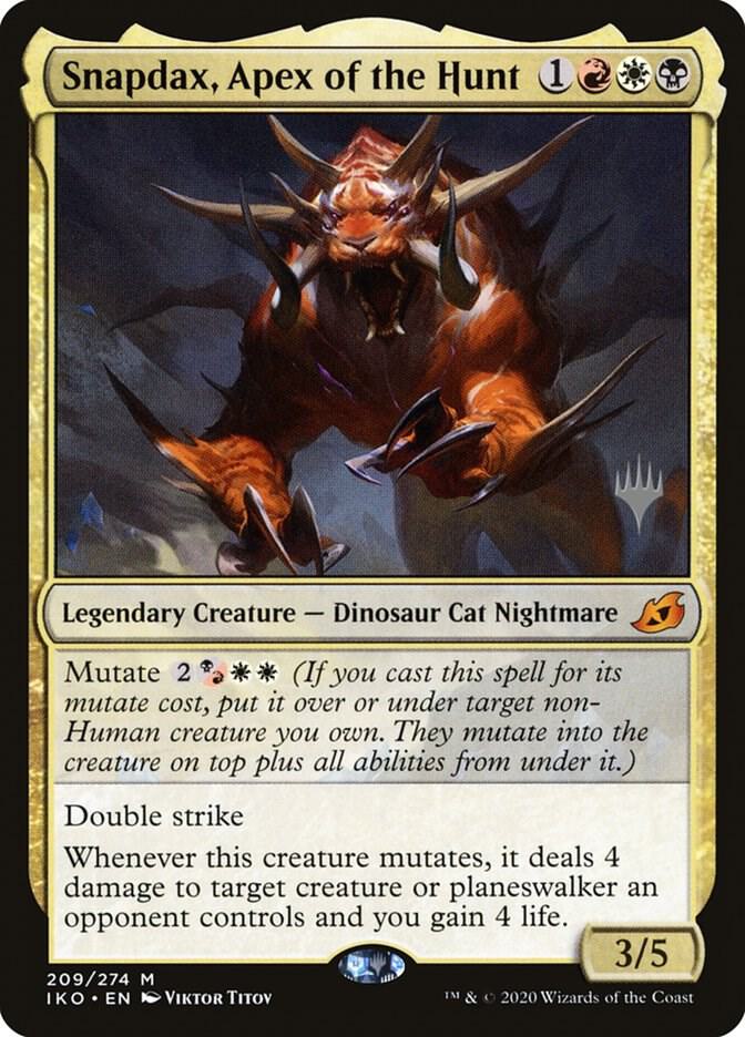 Snapdax, Apex of the Hunt 209 card from Promo Pack: Ikoria