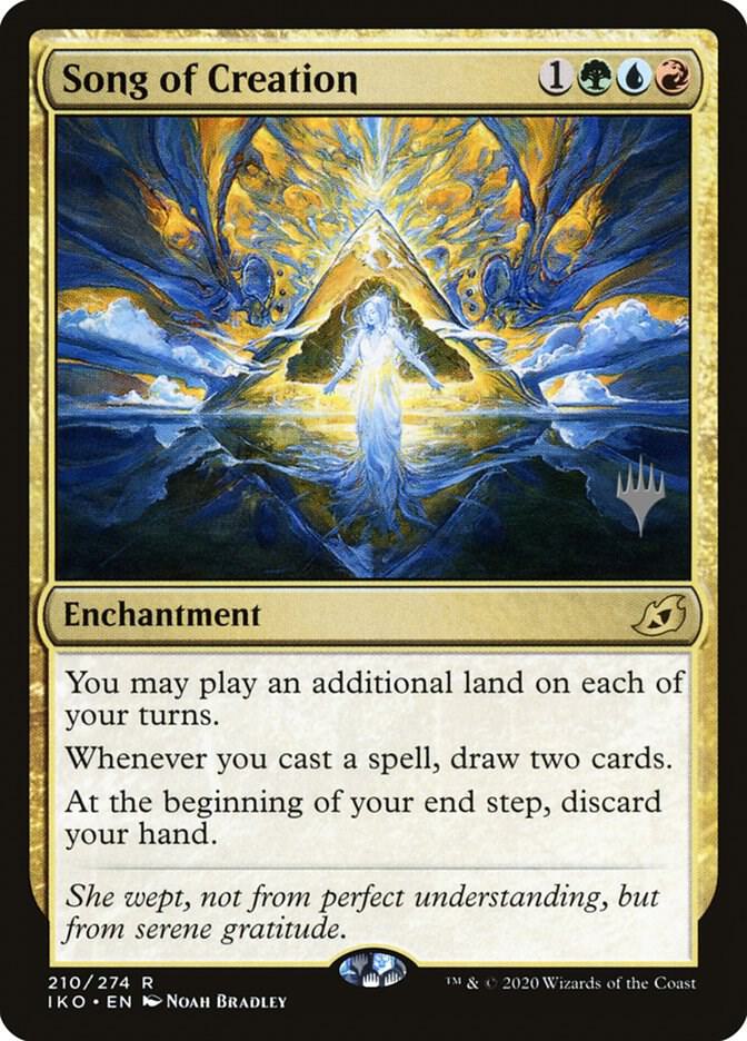 Song of Creation 210 card from Promo Pack: Ikoria