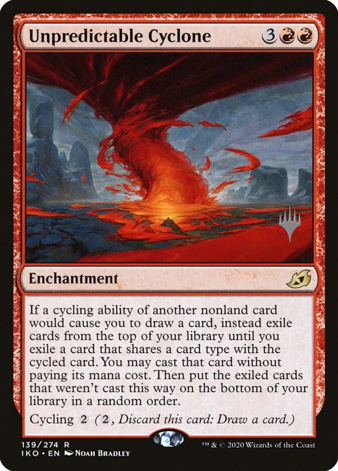 Unpredictable Cyclone 139 card from Promo Pack: Ikoria