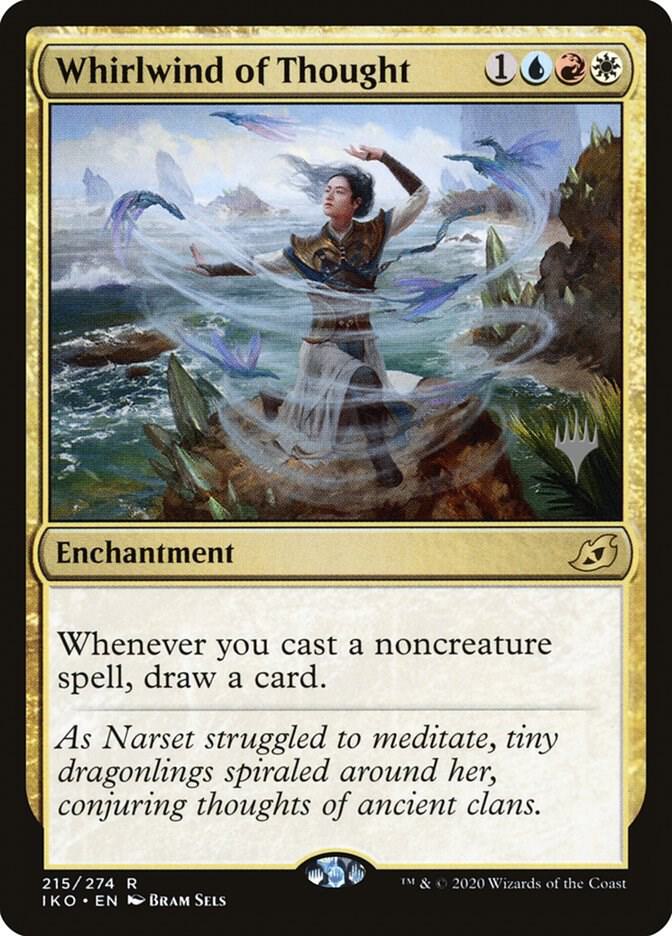 Whirlwind of Thought 215 card from Promo Pack: Ikoria