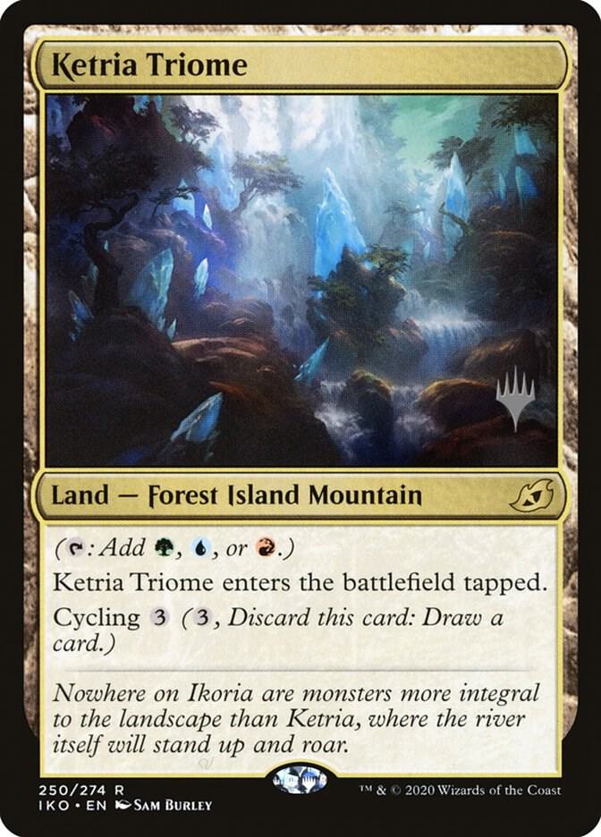 Ketria Triome 250 card from Promo Pack: Ikoria