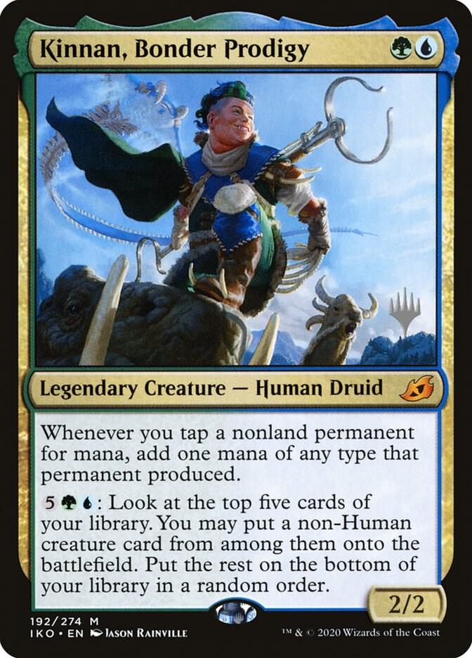 Kinnan, Bonder Prodigy 192 card from Promo Pack: Ikoria