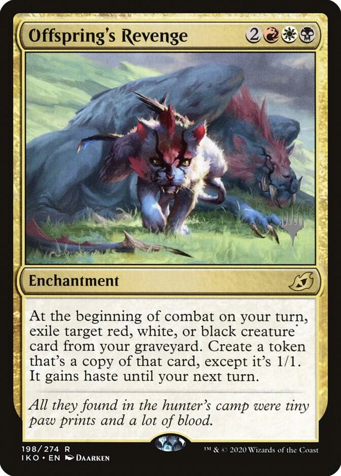 Offspring's Revenge 198 card from Promo Pack: Ikoria