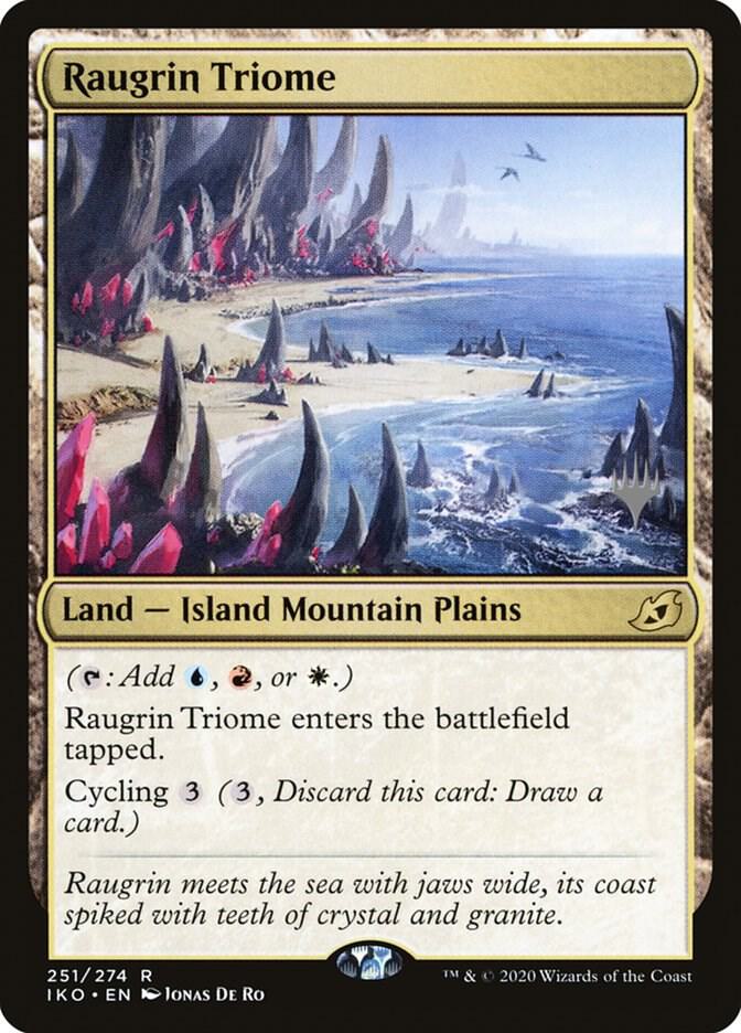 Raugrin Triome 251 card from Promo Pack: Ikoria