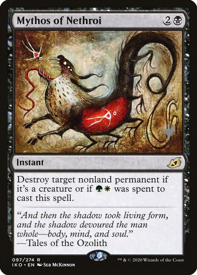Mythos of Nethroi 97 card from Promo Pack: Ikoria