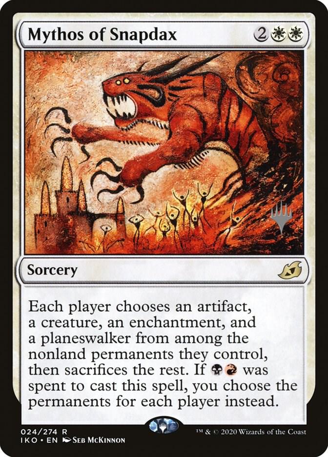 Mythos of Snapdax 24 card from Promo Pack: Ikoria