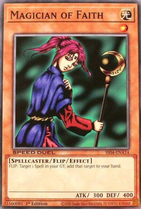 Magician of Faith SS04-ENA14 card from Speed Duel Decks: Match of the Millennium