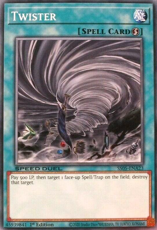 Twister SS05-ENA23 card from Speed Duel Decks: Twisted Nightmares