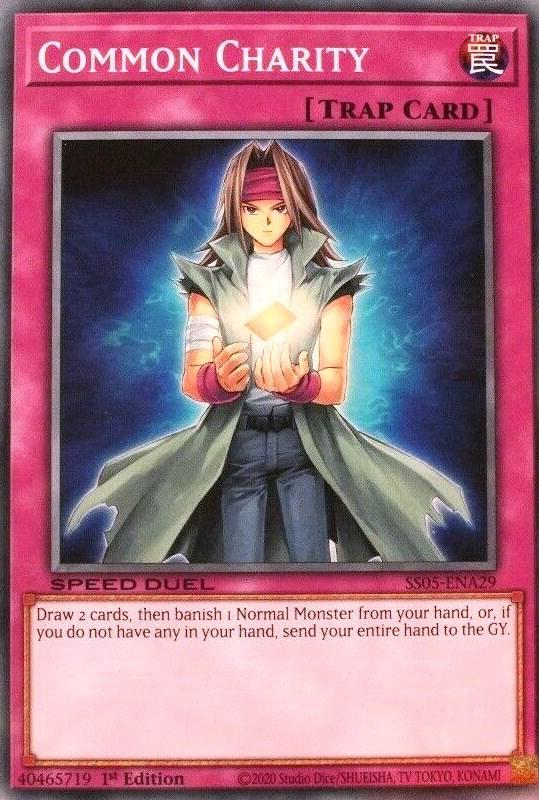 Common Charity SS05-ENA29 card from Speed Duel Decks: Twisted Nightmares