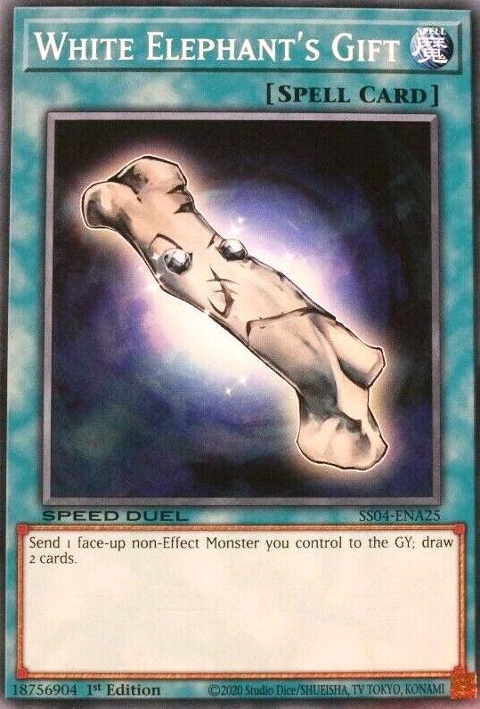 White Elephant's Gift SS04-ENA25 card from Speed Duel Decks: Match of the Millennium