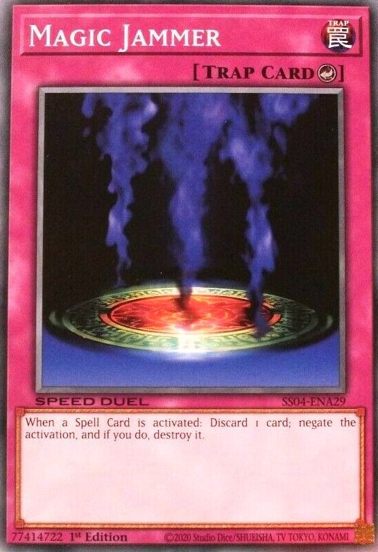 Magic Jammer SS04-ENA29 card from Speed Duel Decks: Match of the Millennium