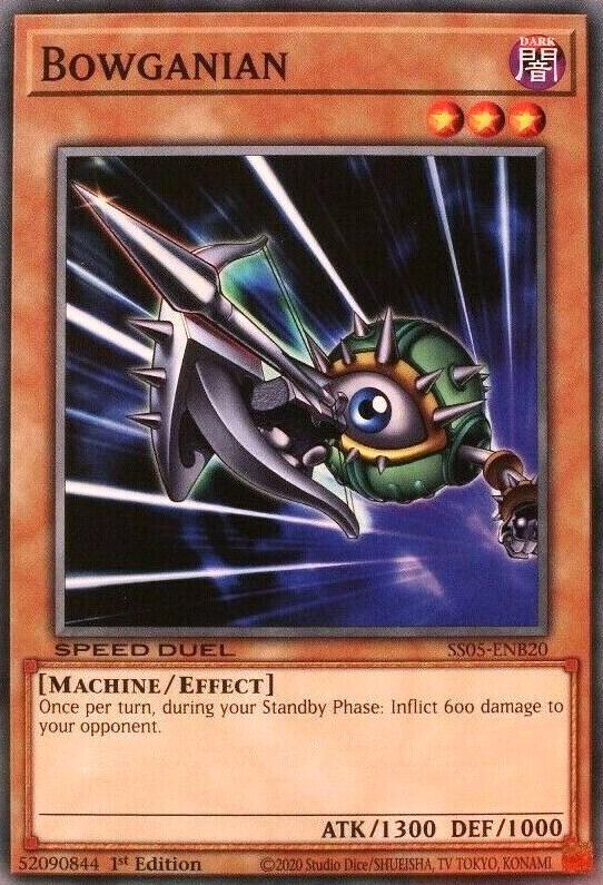 Bowganian SS05-ENB20 card from Speed Duel Decks: Twisted Nightmares