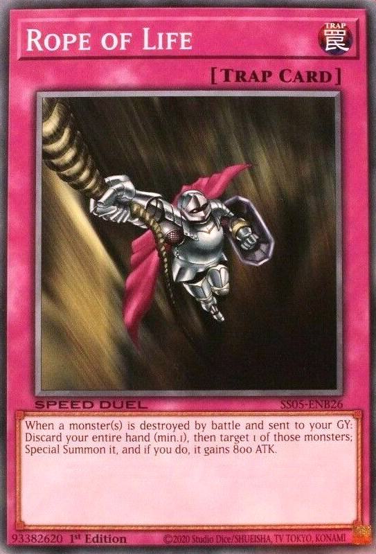 Rope of Life SS05-ENB26 card from Speed Duel Decks: Twisted Nightmares