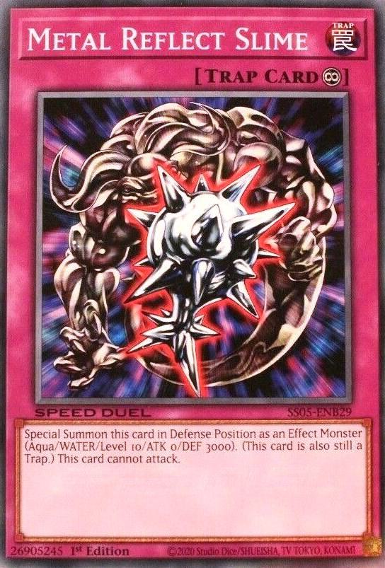 Metal Reflect Slime SS05-ENB29 card from Speed Duel Decks: Twisted Nightmares