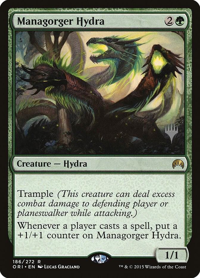 Managorger Hydra 186 card from Promo Pack: Ikoria