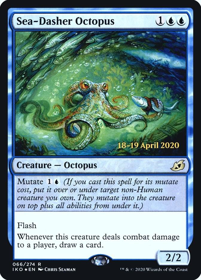 Sea-Dasher Octopus 66 card from Prerelease Cards