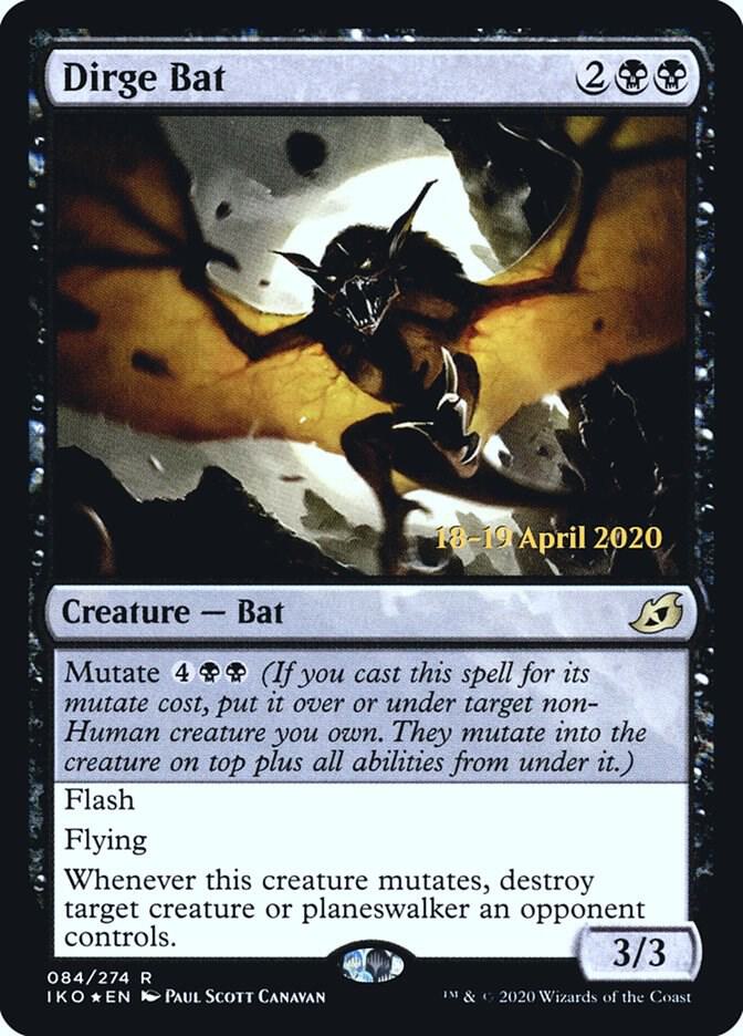 Dirge Bat 84 card from Prerelease Cards