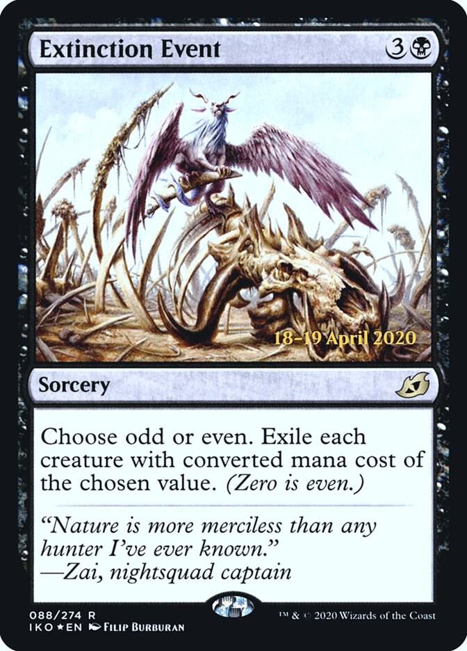 Extinction Event 88 card from Prerelease Cards