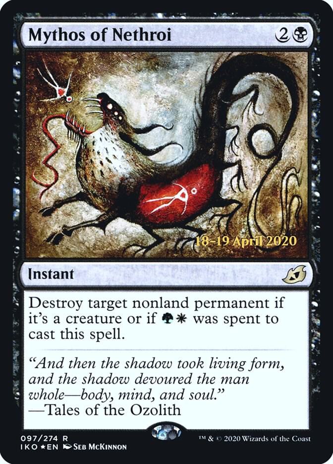 Mythos of Nethroi 97 card from Prerelease Cards