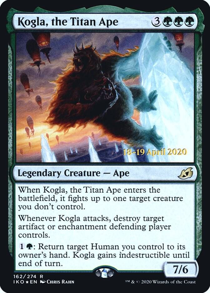 Kogla, the Titan Ape 162 card from Prerelease Cards