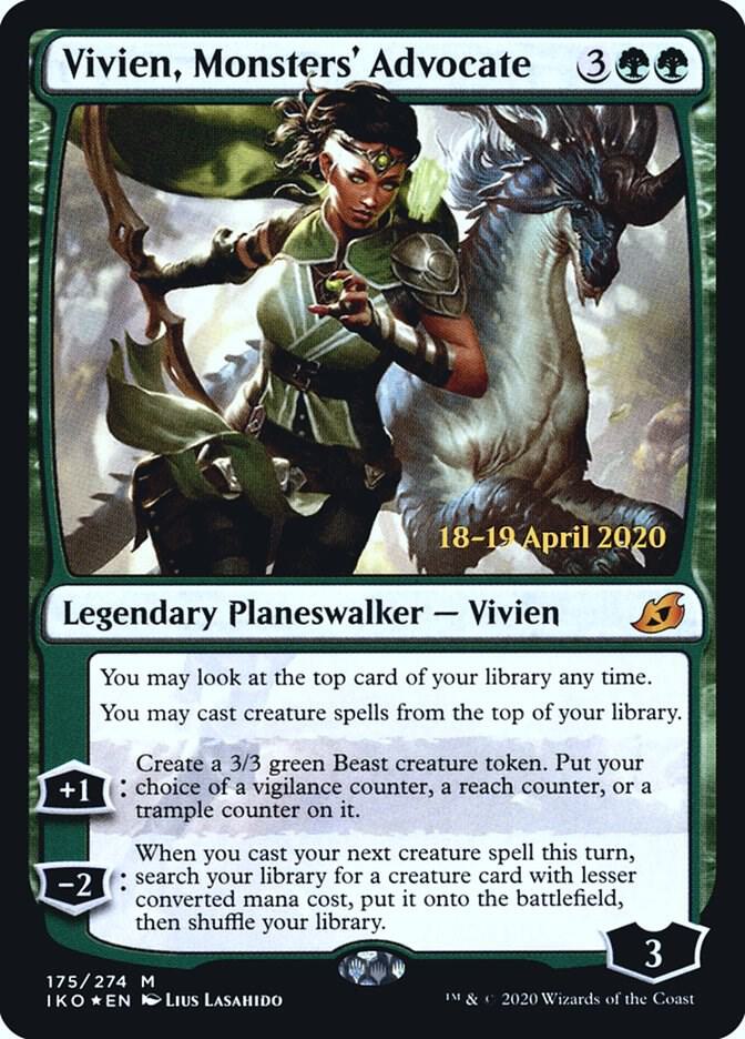 Vivien, Monsters' Advocate 175 card from Prerelease Cards