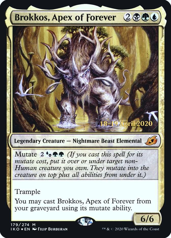 Brokkos, Apex of Forever 179 card from Prerelease Cards