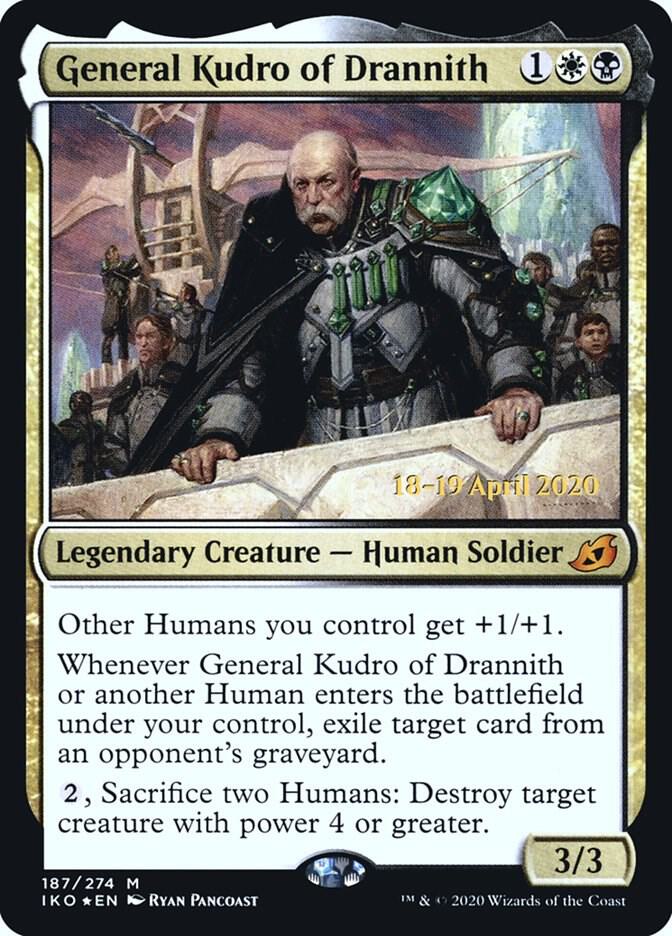 General Kudro of Drannith 187 card from Prerelease Cards