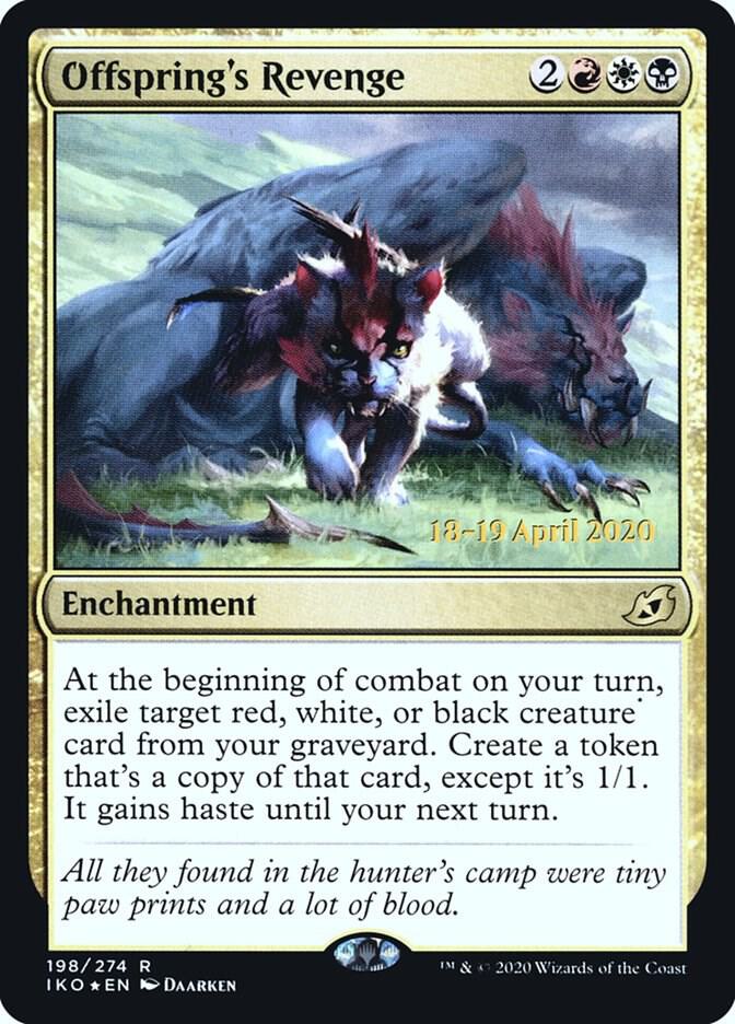 Offspring's Revenge 198 card from Prerelease Cards