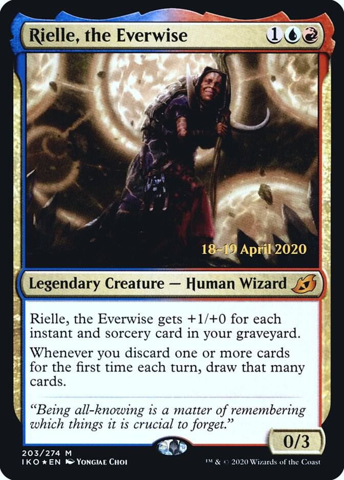 Rielle, the Everwise 203 card from Prerelease Cards