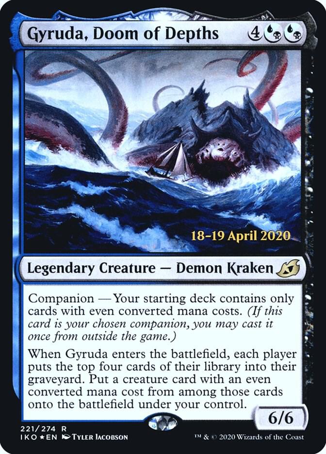 Gyruda, Doom of Depths 221 card from Prerelease Cards