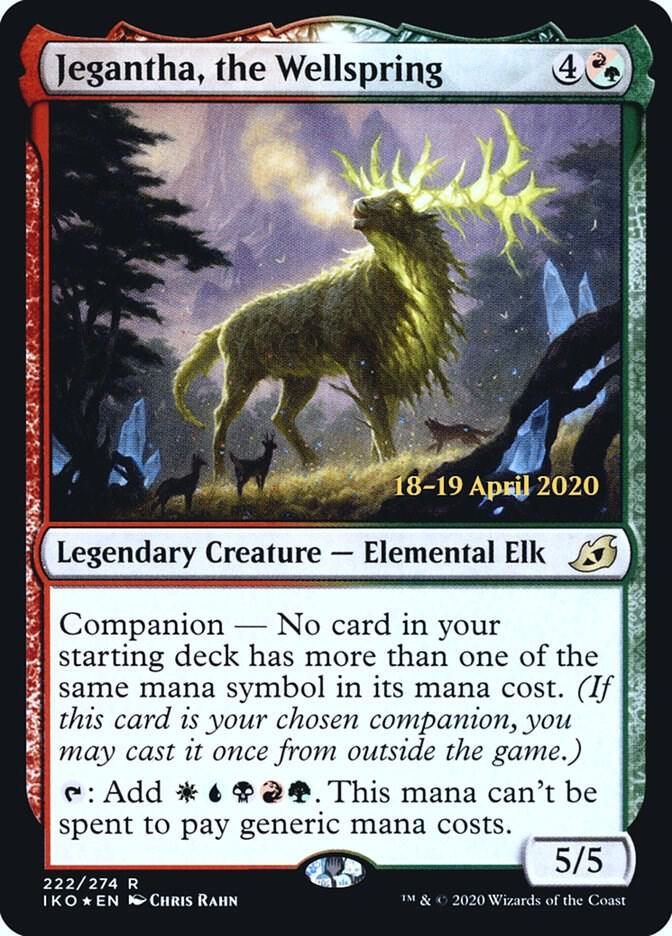 Jegantha, the Wellspring 222 card from Prerelease Cards