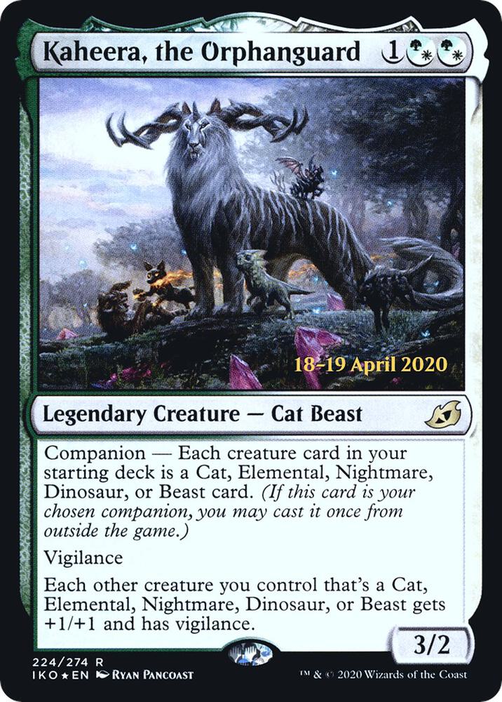 Kaheera, the Orphanguard 224 card from Prerelease Cards