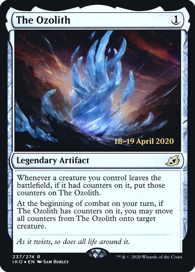 The Ozolith 237 card from Prerelease Cards