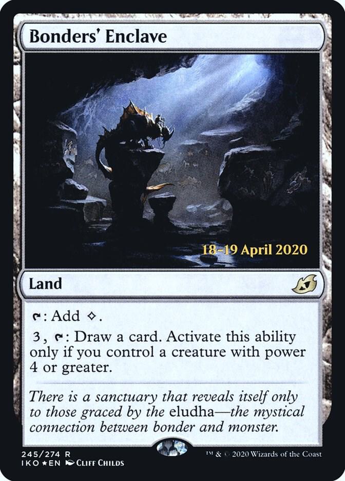 Bonders' Enclave 245 card from Prerelease Cards