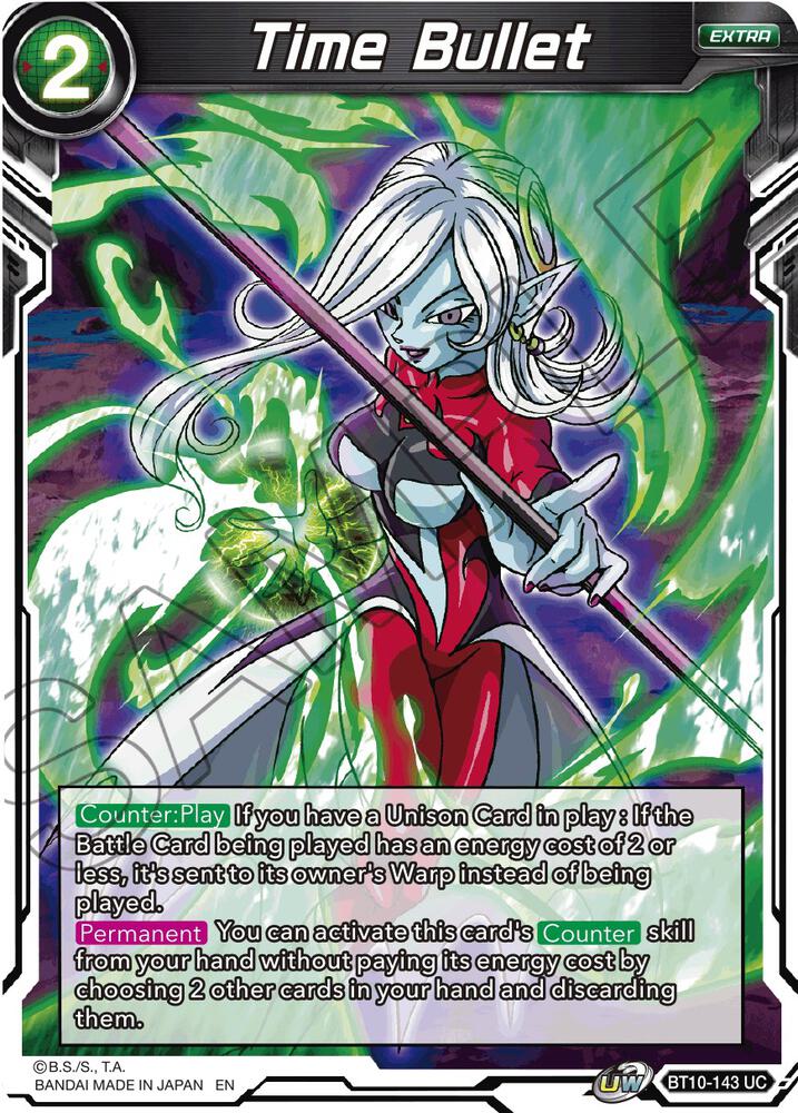 Time Bullet BT10-143 card from Rise of the Unison Warrior