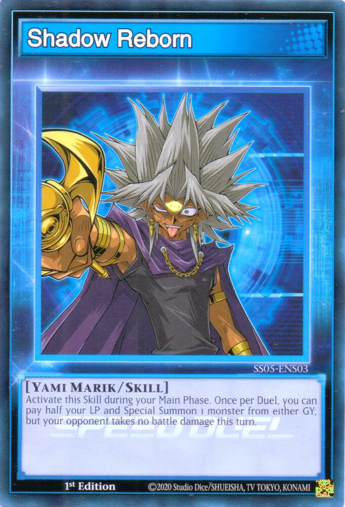 Shadow Reborn SS05-ENS03 card from Speed Duel Decks: Twisted Nightmares