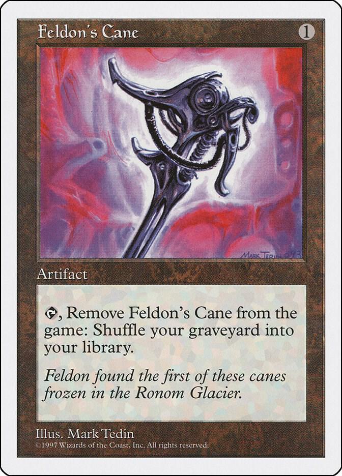 Feldon's Cane card from Fifth Edition