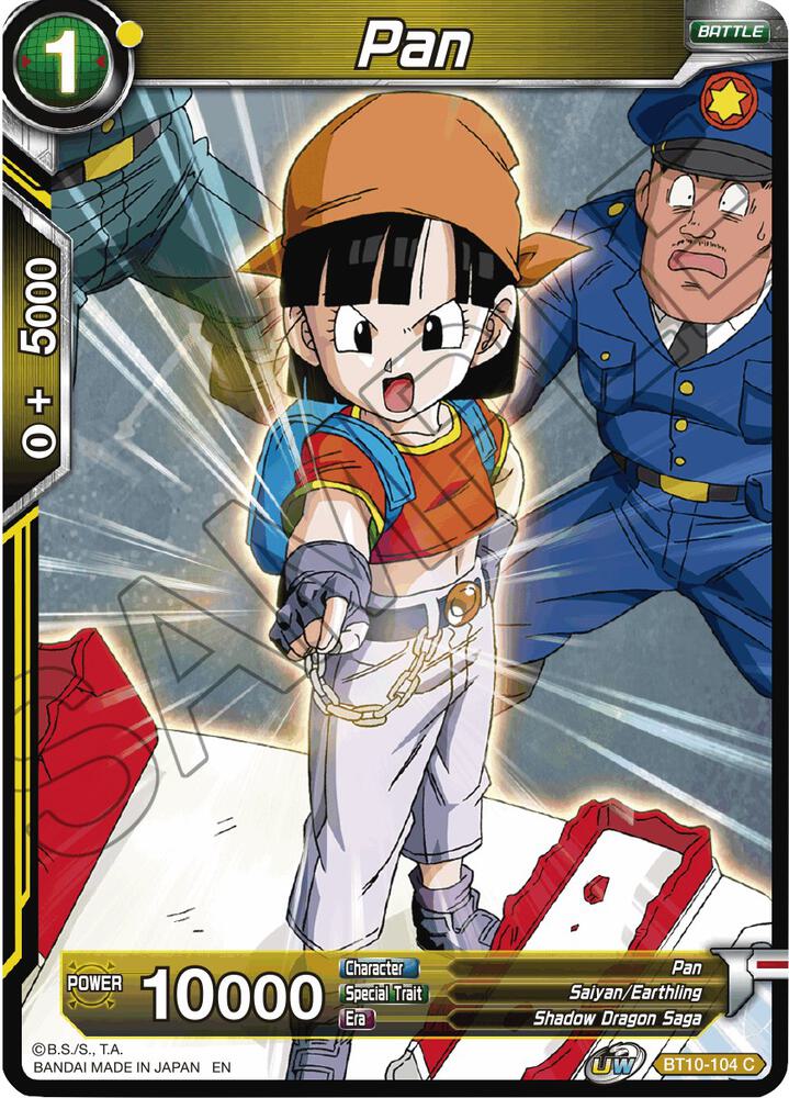 Pan BT10-104 card from Rise of the Unison Warrior