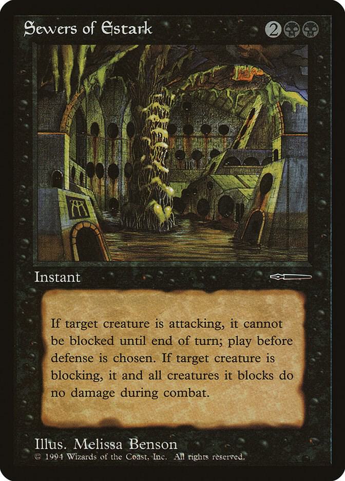 Sewers of Estark card from Media Promos