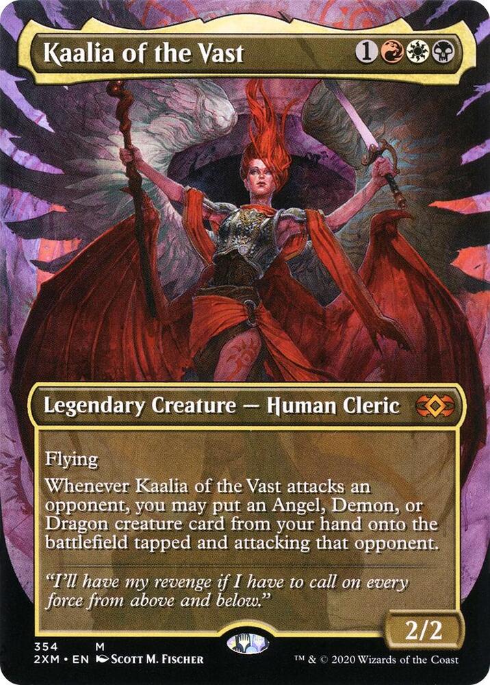Kaalia of the Vast (Borderless) 354 card from Double Masters