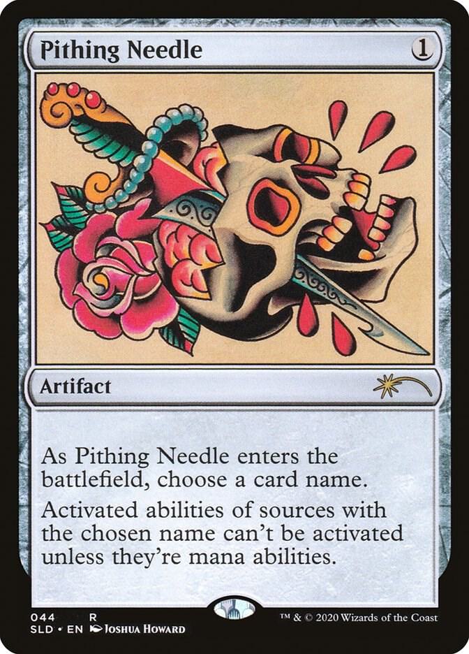 Pithing Needle 44 card from Secret Lair Drop Series