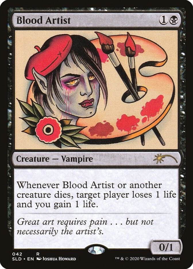 Blood Artist 42 card from Secret Lair Drop Series