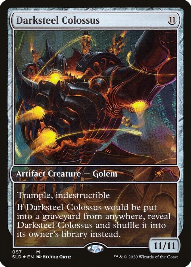 Darksteel Colossus 57 card from Secret Lair Drop Series