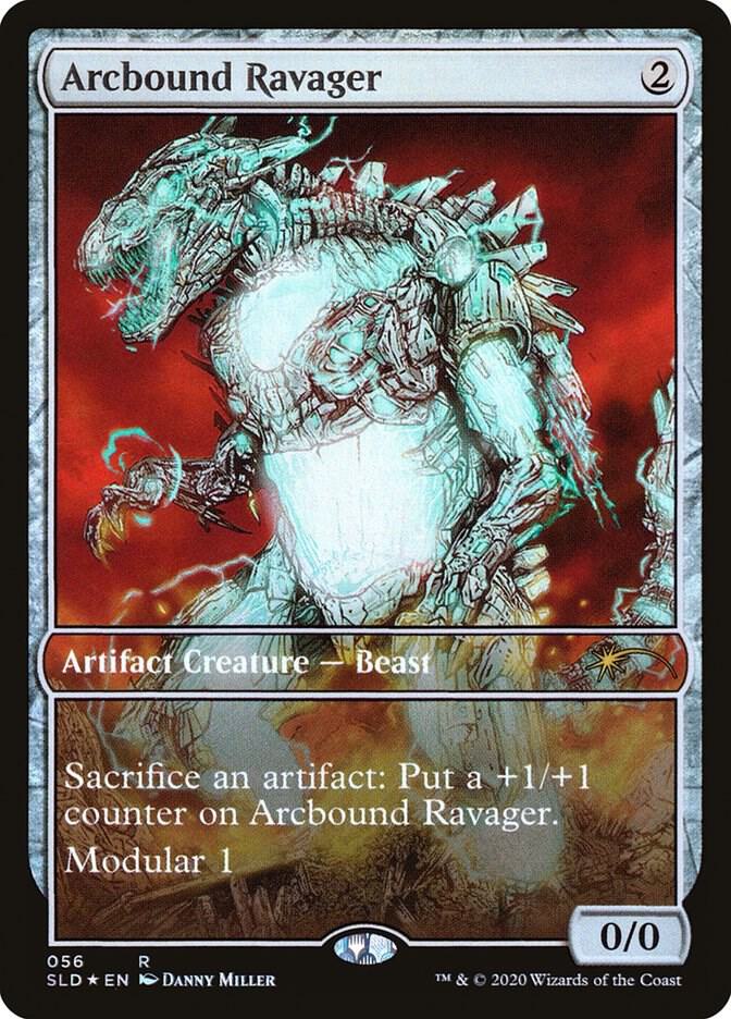 Arcbound Ravager 56 card from Secret Lair Drop Series