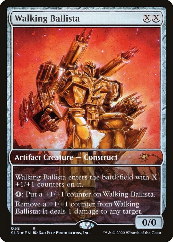 Walking Ballista 58 card from Secret Lair Drop Series